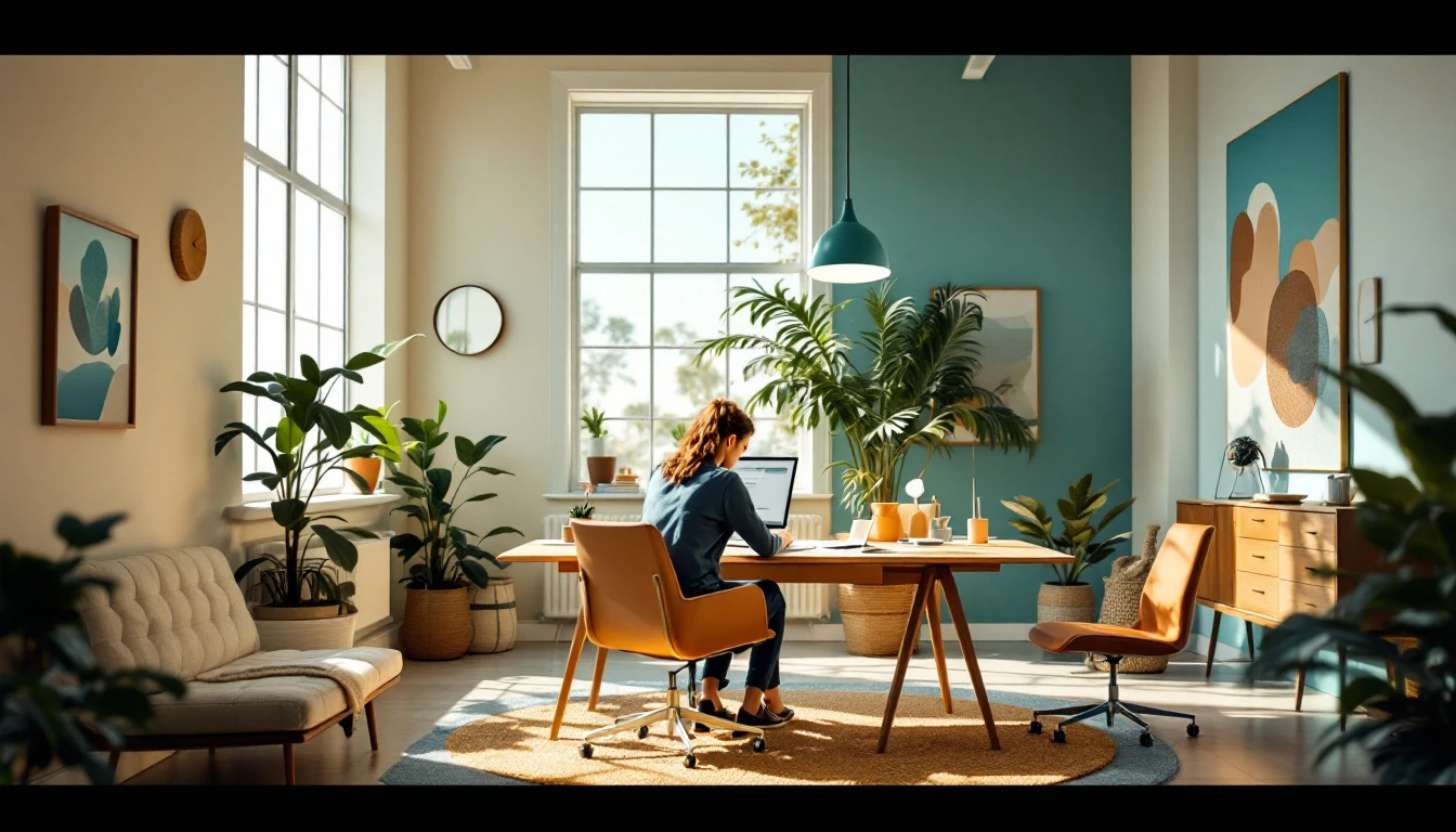 MC Marketing Services office — sunlit Florida workspace